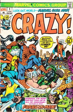 Variant Cover for Crazy #1