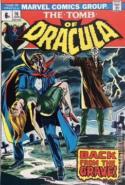 Variant Cover for Tomb of Dracula #16