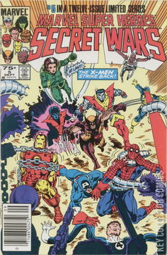 Variant Cover for Marvel Super Heroes Secret Wars #5