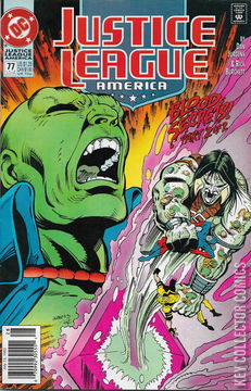 Variant Cover for Justice League America #77
