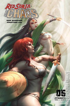 Variant Cover for Red Sonja: Age of Chaos #5