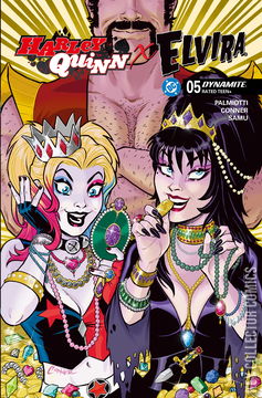 Variant Cover for Harley Quinn x Elvira #5