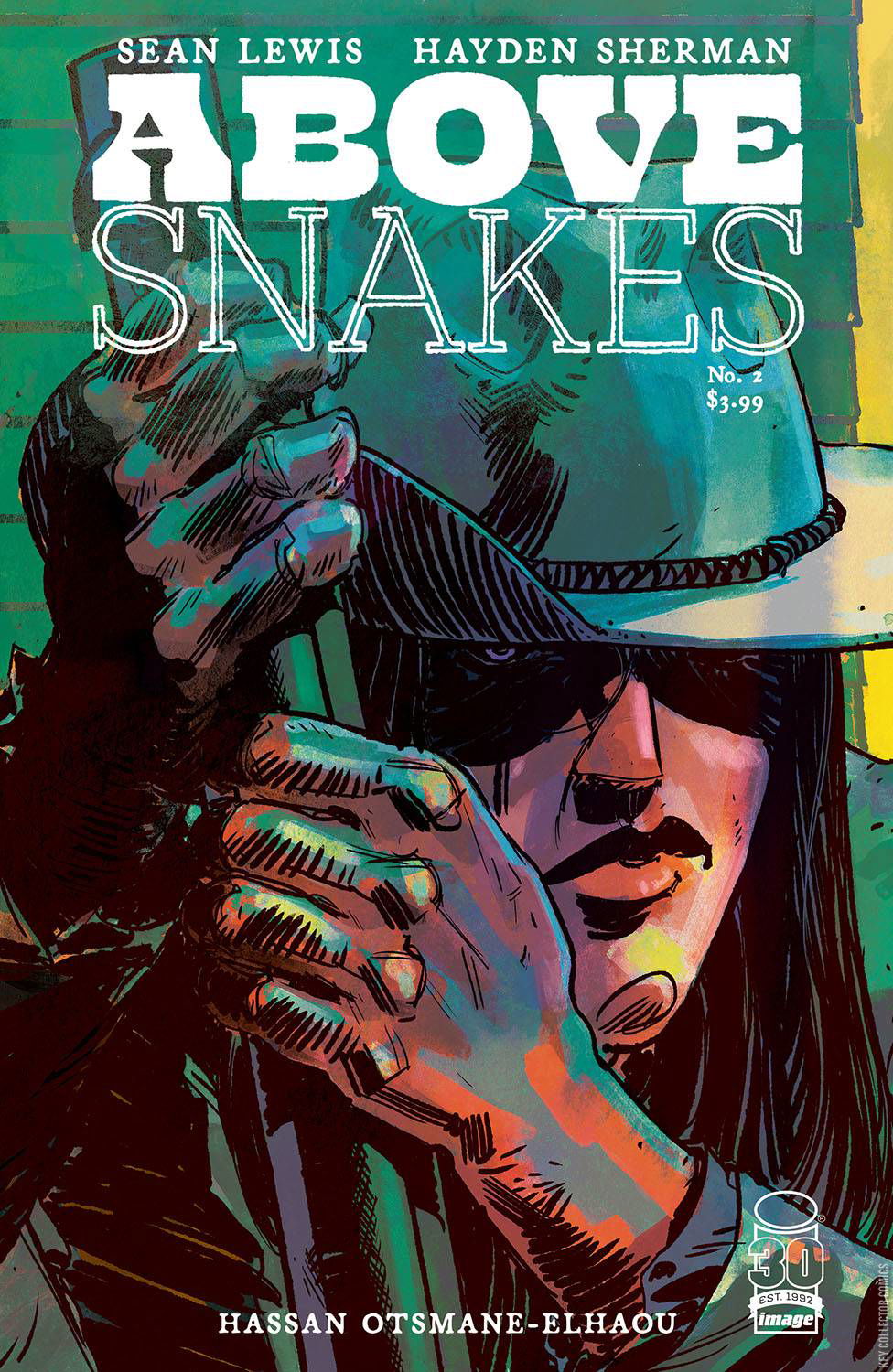 Cover art for Above Snakes #2