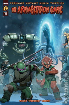 Variant Cover for Teenage Mutant Ninja Turtles: The Armageddon Game #2