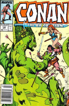 Variant Cover for Conan the Barbarian #196