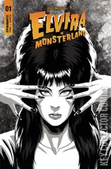 Variant Cover for Elvira in Monsterland #1