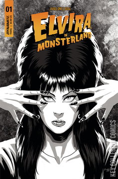Variant Cover for Elvira in Monsterland #1