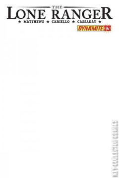 Variant Cover for The Lone Ranger #13