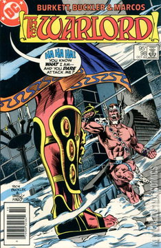 Variant Cover for Warlord, The #98