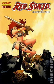 Variant Cover for Red Sonja #5