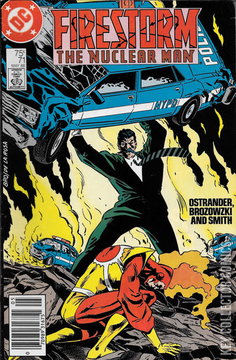 Variant Cover for Firestorm the Nuclear Man #71