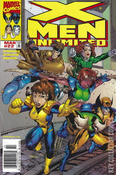 Variant Cover for X-Men Unlimited #22