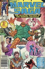 Variant Cover for Marvel Saga: The Official History of the Marvel Universe #1