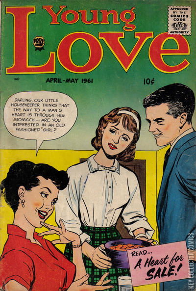 Cover art for Young Love #25