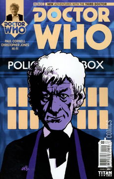 Variant Cover for Doctor Who: The Third Doctor #2