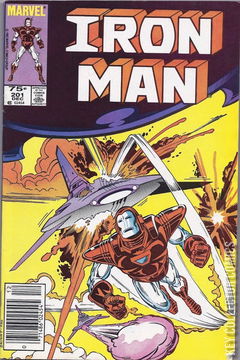Variant Cover for Iron Man #201