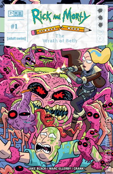 Variant Cover for Rick and Morty: Finals Week - The Wrath of Beth #1