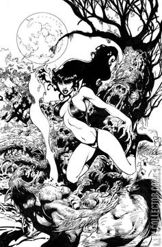 Variant Cover for Vampirella #19