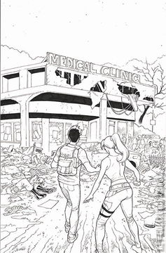 Variant Cover for Almost Dead #6