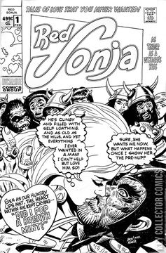 Variant Cover for Red Sonja Valentine's Day Special #2021