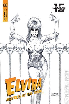 Variant Cover for Elvira: Mistress of the Dark #6