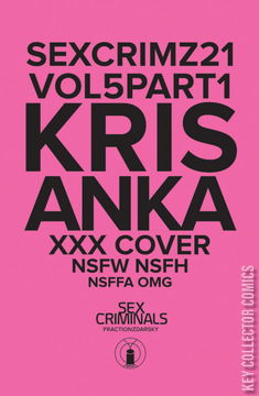 Variant Cover for Sex Criminals #21