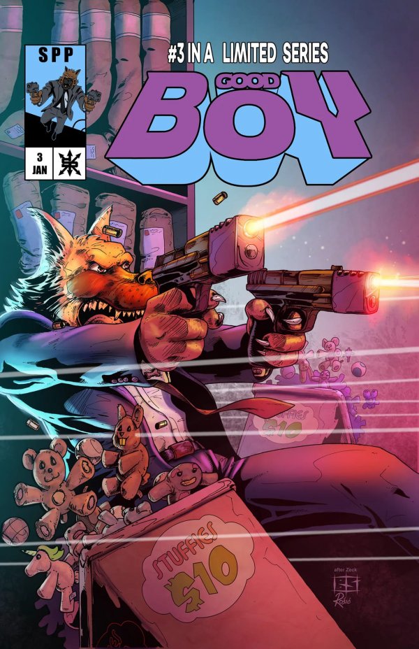 Variant Cover for Good Boy #3