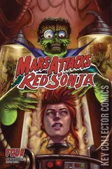 Variant Cover for Mars Attacks / Red Sonja #4