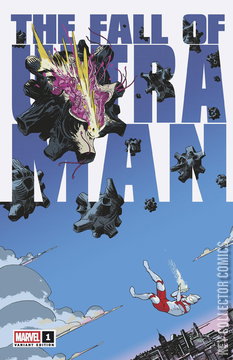 Variant Cover for The Fall of Ultraman #1