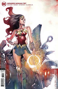 Variant Cover for Wonder Woman #757