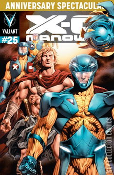 Variant Cover for X-O Manowar #25
