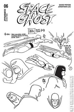 Variant Cover for Space Ghost #6
