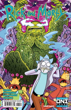 Variant Cover for Rick and Morty #3