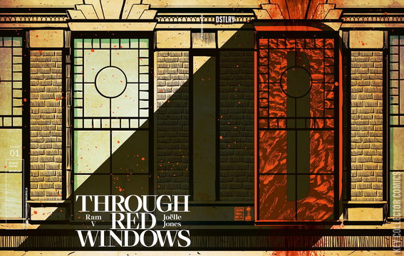 Variant Cover for Through Red Windows #1