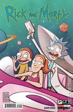 Variant Cover for Rick and Morty #32