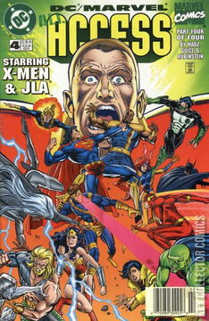 Variant Cover for DC / Marvel: All Access #4