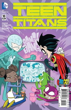 Variant Cover for Teen Titans #10