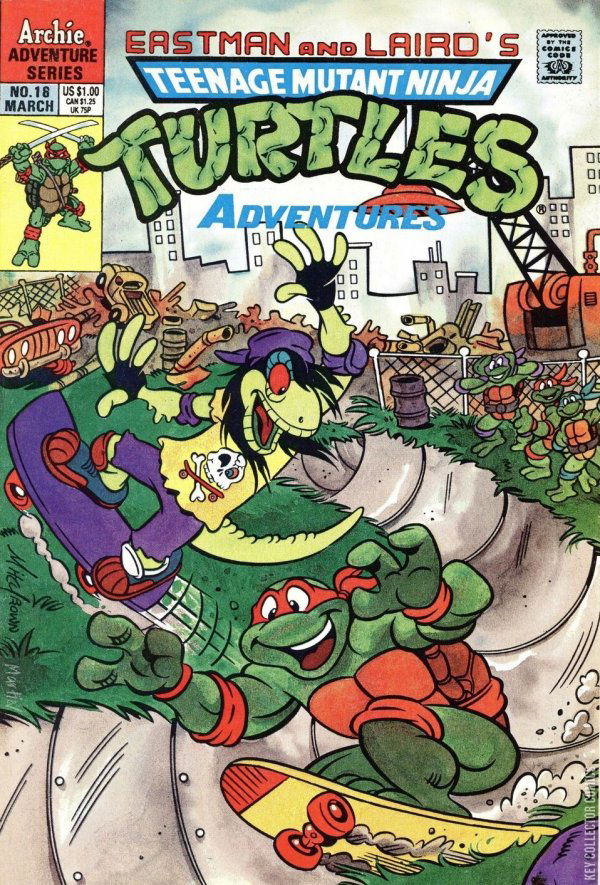 Teenage Mutant Ninja Turtles Adventures #18 Published March