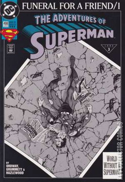 Variant Cover for Adventures of Superman #498