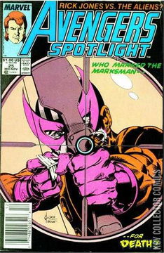 Variant Cover for Avengers Spotlight #25