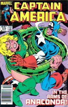 Variant Cover for Captain America #310