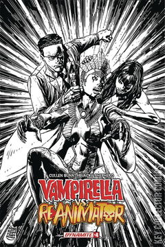 Variant Cover for Vampirella vs. Reanimator #4