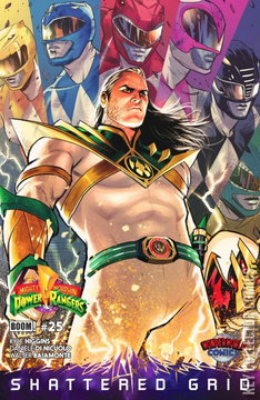 Variant Cover for Mighty Morphin Power Rangers #25