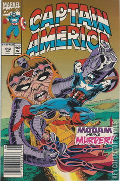 Variant Cover for Captain America #413