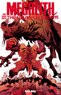 Variant Cover for Olympus Saga: Megalith #1