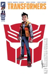 Cover for Transformers #10