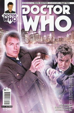 Variant Cover for Doctor Who: The Tenth Doctor - Year Two #6