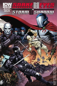 Variant Cover for Snake Eyes and Storm Shadow #17