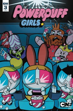 Variant Cover for Powerpuff Girls: The Time Tie, The #3