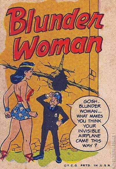Blunder Woman by Topps | Key Collector Comics